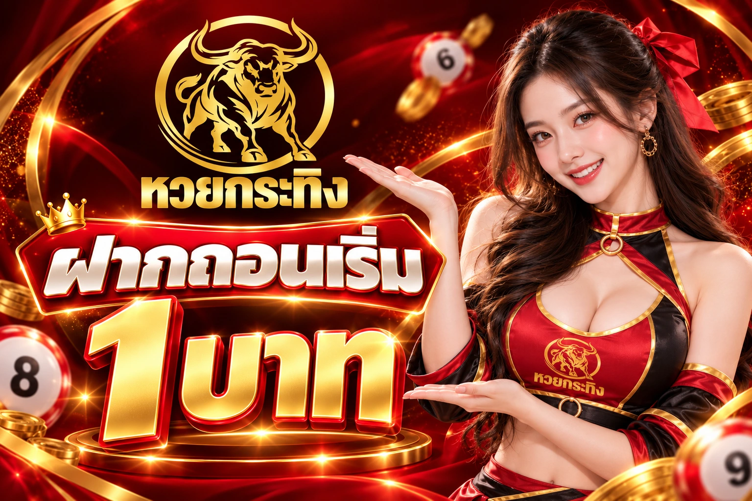 หวยกระทิง ฝากถอน